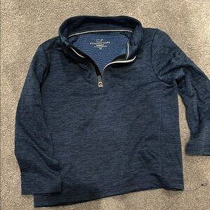 Vineyard Vines Blue Quarter-Zip Pullover